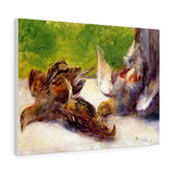 Three Partridges - Pierre-Auguste Renoir Canvas