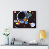 Several Circles - Wassily Kandinsky Canvas