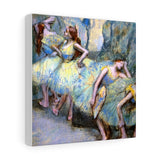 Ballet Dancers in the Wings - Edgar Degas Canvas
