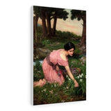Spring Spreads One Green Lap of Flowers - John William Waterhouse Canvas