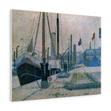 The Maria, Honfleur - Georges Seurat Canvas
