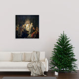 The Incredulity of St Thomas - Rembrandt Canvas