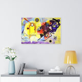 Yellow-Red-Blue - Wassily Kandinsky Canvas