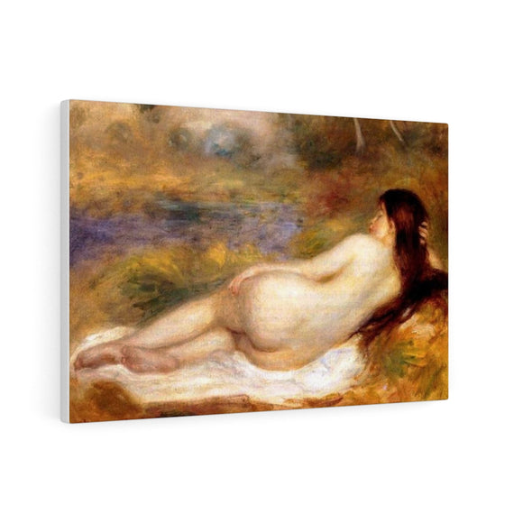 Nude Reclining on the Grass - Pierre-Auguste Renoir Canvas
