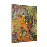 The Good Samaritan, after Delacroix - Vincent van Gogh Canvas Wall Art
