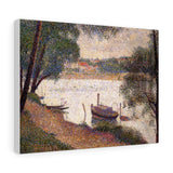 The Seine at La Grande Jatte in the Spring - Georges Seurat Canvas
