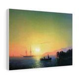 Sunset at the Crimean coast - Ivan Aivazovsky