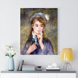 The Ingenue - Pierre-Auguste Renoir Canvas