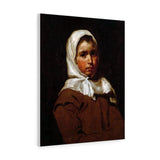 Young Peasant Girl - Diego Velazquez Canvas