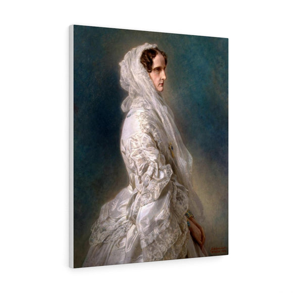 Alexandra Feodorovna, Tsarina of Russia - Franz Xaver Winterhalter Canvas