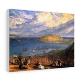 Falmouth Harbour, Cornwall - Joseph Mallord William Turner Canvas