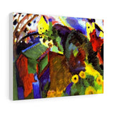 Murnau Garden - Wassily Kandinsky Canvas