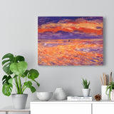 Sunset at sea - Pierre-Auguste Renoir Canvas