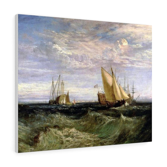 A Windy Day - Joseph Mallord William Turner Canvas