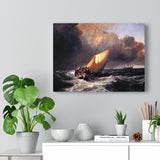 Dutch Boats in a Gale - Joseph Mallord William Turner Canvas