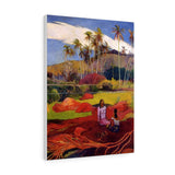 Tahitian Women Under The Palms - Paul Gauguin Canvas