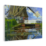 Truncated View of the Broekzijdse Molen on the Gein - Piet Mondrian Canvas