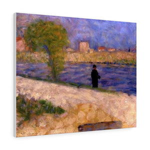 Study on the Island - Georges Seurat Canvas