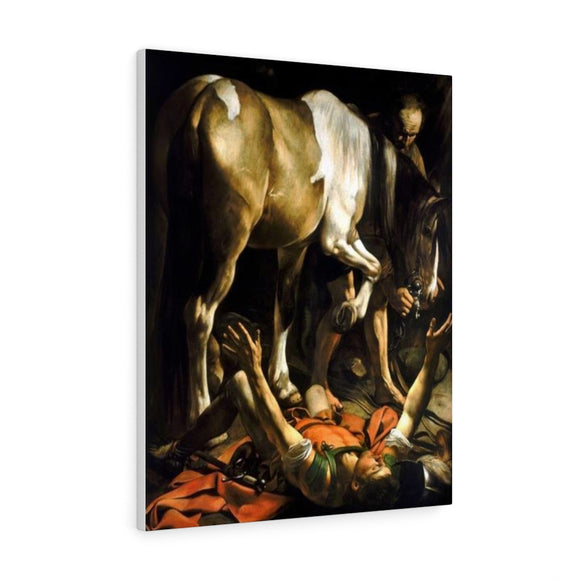 Conversion on the Way to Damascus - Caravaggio Canvas