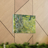 Tree Trunks in the Grass - Vincent van Gogh Canvas Wall Art