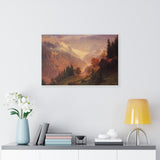 View of the Grunewald - Albert Bierstadt Canvas