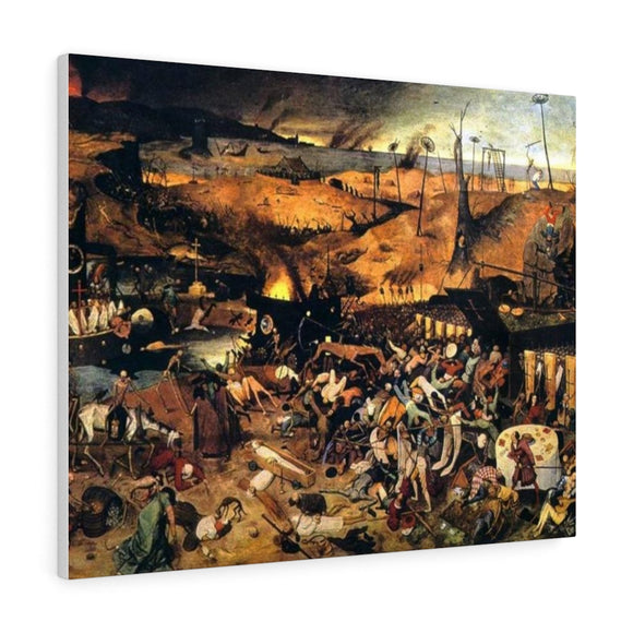 The Triumph of Death - Pieter Bruegel the Elder Canvas