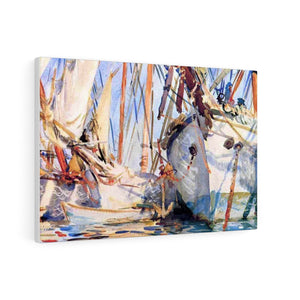 White Ships - John Singer Sargent Canvas