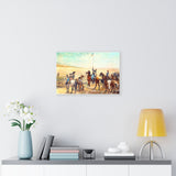 Signaling the Main Command - Frederic Remington Canvas
