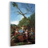 The Swing - Francisco Goya Canvas