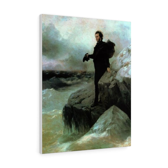 Pushkin's Farewell to the Black Sea - Ivan Aivazovsky
