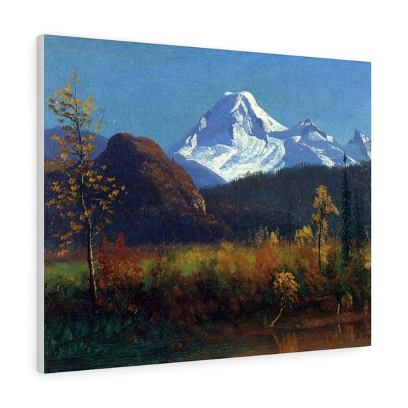 Mt. Rainier from the Southwest - Albert Bierstadt Canvas