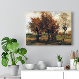 Autumn Landscape with Four Trees - Vincent van Gogh Canvas