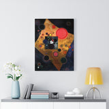 Accent on rose - Wassily Kandinsky Canvas