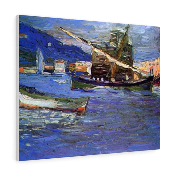 Rapallo Grauer day - Wassily Kandinsky Canvas