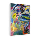 Picture with a circle - Wassily Kandinsky Canvas