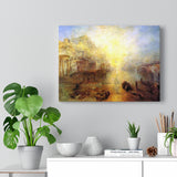 Ancient Italy. Ovid Banished from Rome - Joseph Mallord William Turner Canvas