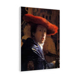 Girl with the red hat - Johannes Vermeer