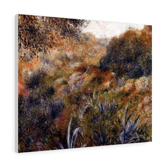 Algerian Landscape (The Ravine of the Wild Women) - Pierre-Auguste Renoir Canvas
