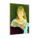 Portrait of Lina Campineanu - Edouard Manet
