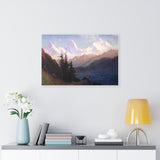 Splendour of the Grand Tetons - Albert Bierstadt Canvas