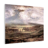 Raby Castle, Residence of the Earl of Darlington - Joseph Mallord William Turner Canvas