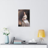 Queen Victoria - Franz Xaver Winterhalter Canvas
