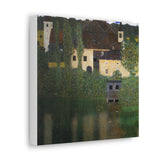 Water Castle - Gustav Klimt Canvas Wall Art