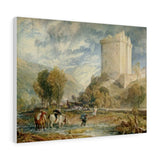 Borthwick Castle - Joseph Mallord William Turner Canvas