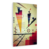 Merry Structure - Wassily Kandinsky Canvas