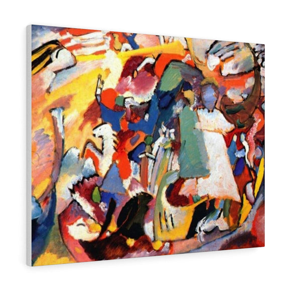 Angel of the Last Judgment - Wassily Kandinsky Canvas