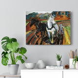 Horse Team - Edvard Munch Canvas