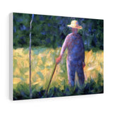 Gardener - Georges Seurat Canvas