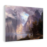 Scene in the Sierra Nevada - Albert Bierstadt Canvas