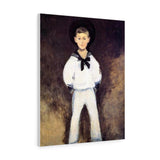 Portrait of Henry Bernstein as a Child - Edouard Manet Canvas